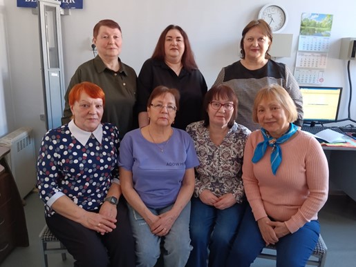 Коллектив метеостанции, 2025гСлева направо верхний ряд: Усманова А. Б. техник 2 к., Усманова Э. А. техник 1 к., Серёгина И. П. начальник., нижний ряд: Черевушко Н. А., Урманова Ф. Р., Мутагарова З.А., Зайнагалина Р. Н. техник 2 к.